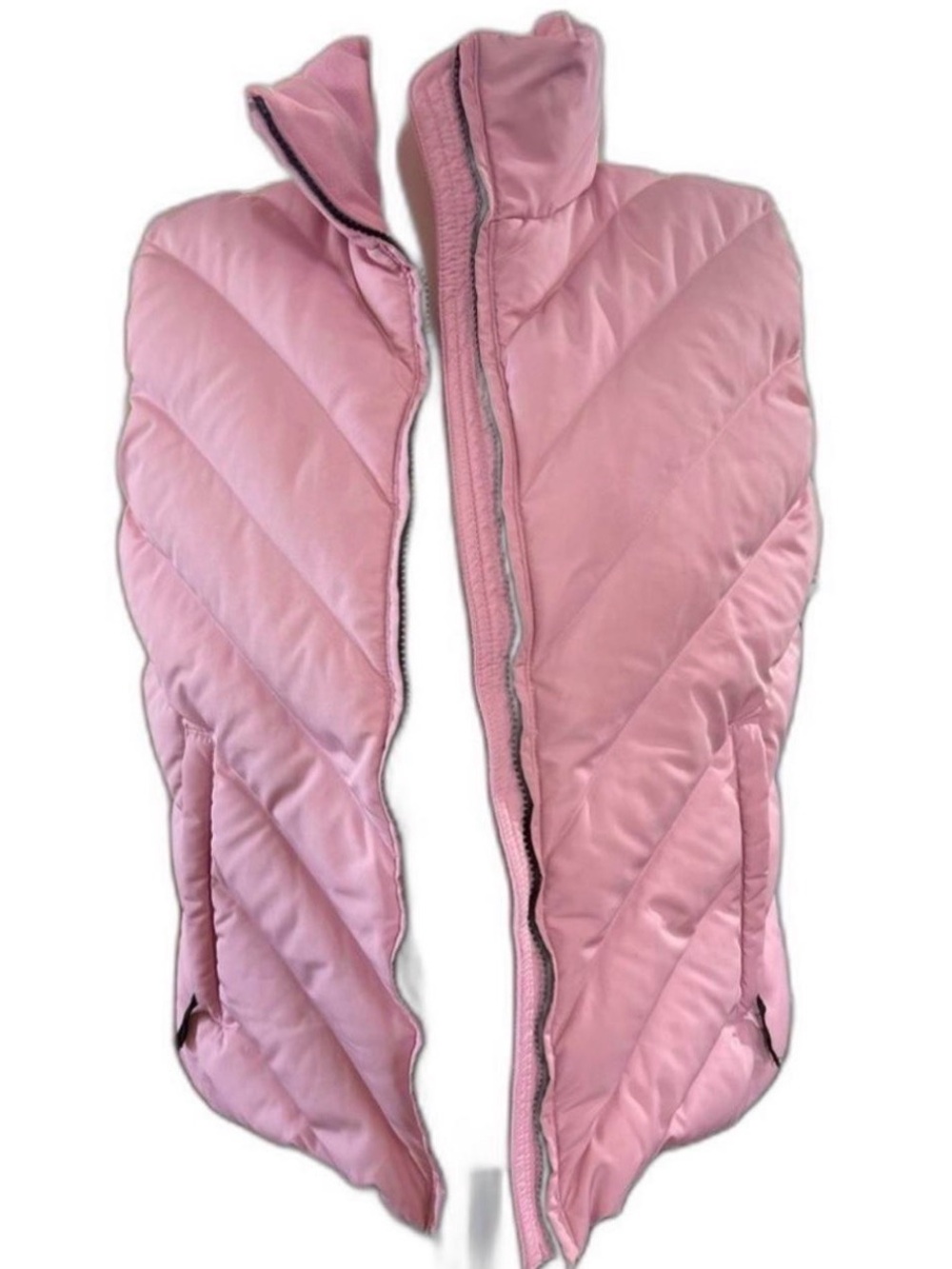 Columbia pink puffer vest